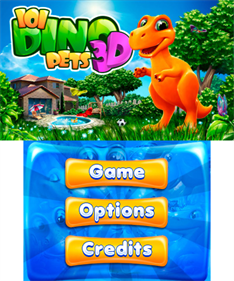 101 DinoPets 3D - Screenshot - Game Title Image