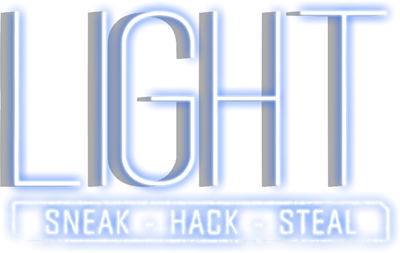 Light: Sneak: Hack: Steal - Clear Logo Image