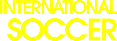 International Soccer - Clear Logo