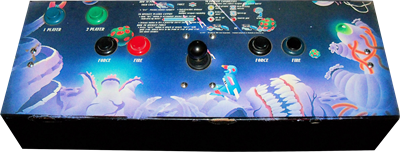 R-Type - Arcade - Control Panel Image