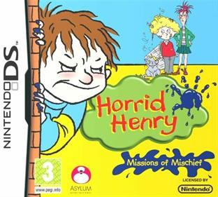 Horrid Henry: Missions of Mischief - Box - Front Image
