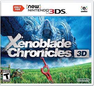 Xenoblade Chronicles 3D - Box - Front - Reconstructed