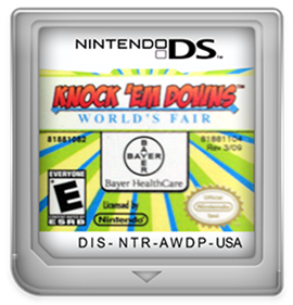 Knock 'Em Downs: World's Fair - Fanart - Cart - Front Image