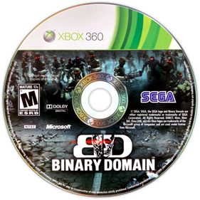 Binary Domain - Disc Image