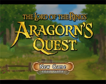 The Lord of the Rings: Aragorn's Quest - Screenshot - Game Title Image