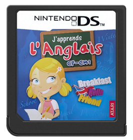 J'apprends l'Anglais CP-CM1 - Fanart - Cart - Front Image