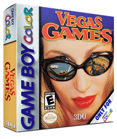 Vegas Games - Box - 3D Image