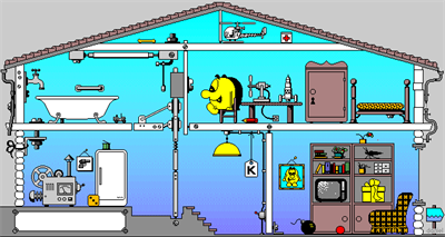 Blupi at Home - Screenshot - Gameplay Image