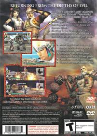 Warriors Orochi 2 - Box - Back Image