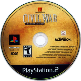 The History Channel: Civil War: A Nation Divided - Disc Image