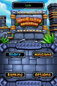 Junior Island Adventure - Screenshot - Game Title Image