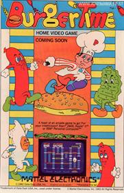 BurgerTime - Advertisement Flyer - Front Image
