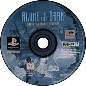 Alone in the Dark: One-Eyed Jack's Revenge - Disc Image