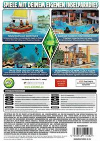 The Sims 3: Island Paradise - Box - Back Image