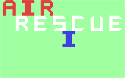 Air Rescue I - Screenshot - Game Title Image