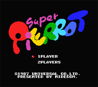 Super Pierrot - Screenshot - Game Select Image