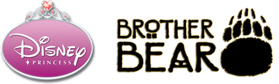 2 Games in 1: Disney Princess + Brother Bear - Clear Logo Image