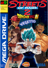 Streets of Rage 2: Super Vegito - Fanart - Box - Front Image