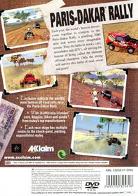 Paris-Dakar Rally - Box - Back Image