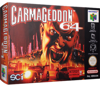 Carmageddon 64 - Box - 3D Image