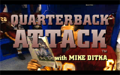 Quarterback Attack - Screenshot - Game Title Image