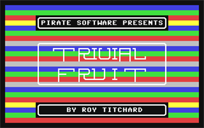 Trivial Fruit - Screenshot - Game Title Image