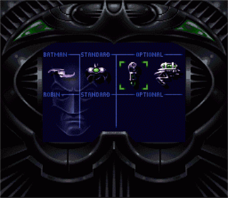 Batman Forever - Screenshot - Game Select Image