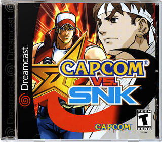 Capcom vs. SNK - Box - Front - Reconstructed Image