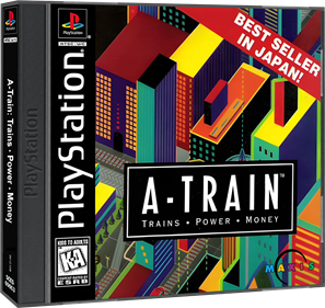 A-Train: Trains, Power, Money - Box - 3D Image