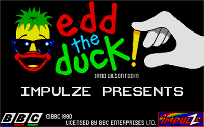 Edd the Duck! - Screenshot - Game Title Image