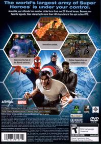 Marvel: Ultimate Alliance - Box - Back Image