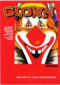 Clown - Advertisement Flyer - Front Image