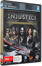 Injustice: Gods Among Us: Ultimate Edition - Box - 3D Image