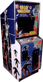 Space Invaders / Qix Silver Anniversary Edition - Arcade - Cabinet Image