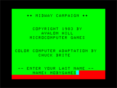 Midway Campaign - Screenshot - Game Title Image
