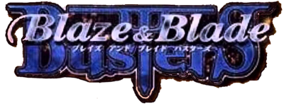 Blaze & Blade Busters - Clear Logo Image