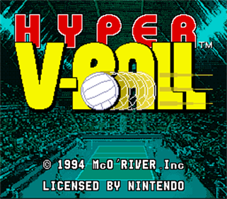 Hyper V-Ball - Screenshot - Game Title Image