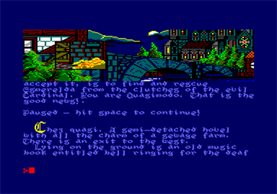 Hunchback: The Adventure! - Screenshot - Gameplay Image