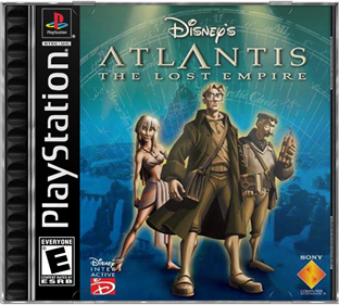 Disney's Atlantis: The Lost Empire - Box - Front - Reconstructed Image