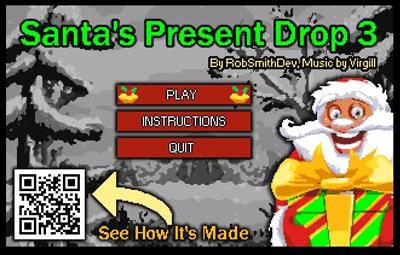 Santas Present Drop 3 - Screenshot - Game Title Image