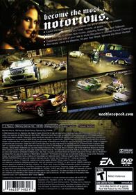 Need for Speed: Most Wanted - Box - Back Image