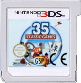 35 Classic Games - Cart - Front Image