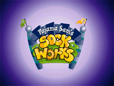 Pajama Sam's Sock Works - Screenshot - Game Title Image
