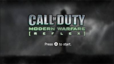 Call of Duty: Modern Warfare: Reflex Edition - Screenshot - Game Title Image
