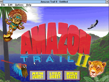 Amazon Trail II - Screenshot - Game Title Image