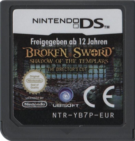 Broken Sword: Shadow of the Templars: The Director's Cut - Cart - Front Image