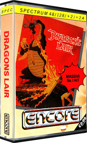 Dragon's Lair - Box - 3D Image