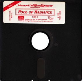 Advanced Dungeons & Dragons: Pool of Radiance - Disc Image
