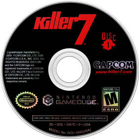 Killer7 - Disc Image