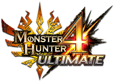 Monster Hunter 4 Ultimate - Clear Logo Image